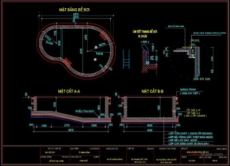 70.Swimming Pool Full Detail Project AutoCAD Drawings Swimming Pool Details, Swimming Pool Drawing, Swimming Pool Dimensions, Pool Changing Room, Pool Design Plans, How To Draw Water, Swimming Pool Plan, Pool Drawing, Mini Swimming Pool