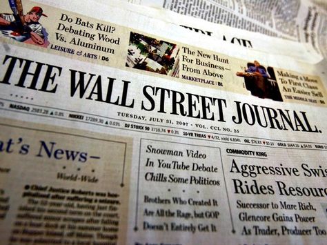 08/24/2017 - Wall Street Journal Staff Rebels as Editor Criticizes Them for Anti-Trump Bias Wall Street Journal Newspaper, Most Asked Questions, The Wall Street Journal, Leisure Arts, Stock Exchange, Wall Street Journal, Self Publishing, Wall Street, South Florida