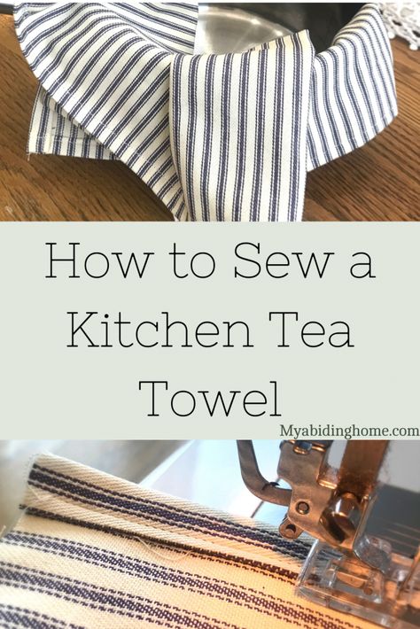 Kitchen Towels Diy, Modern Kitchen Towels, Patterned Tea Towels, Tea Towels Diy, Diy Sewing Tutorials, Diy Towels, Homemade Tea, Hand Towels Kitchen, Diy Pots