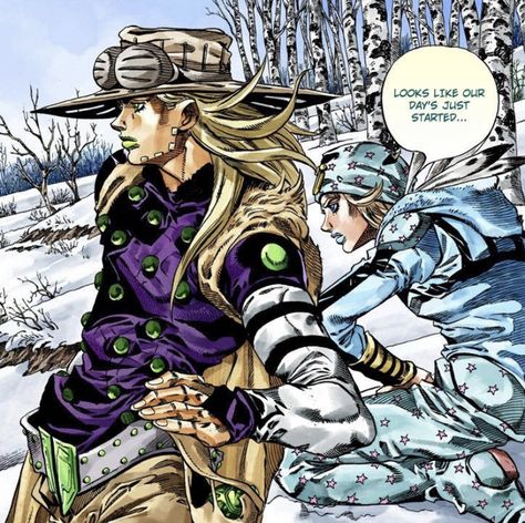 Jojo Poses Manga, Jojo Wallpaper, Gyro Zeppeli, Jojo Manga, Steel Ball Run, Johnny Joestar, Jojo Reference, Jojo Parts, Ball Run