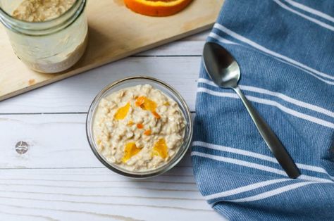 Creamy Orange Creamsicle Overnight Oats Vegan Breakfast Meal Prep, Breakfast Meal Prep Recipes, Healthy Oatmeal Breakfast, Plant Based Yogurt, Healthy Vegan Breakfast, Soy Free Recipes, Vegan Guide, Meal Prep Recipes, Dairy Free Yogurt