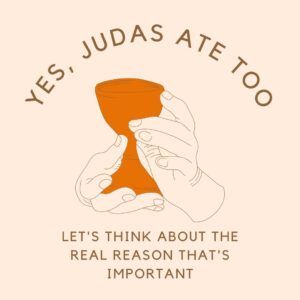 Judas Ate Too, Judas Ate Too Tattoo, Judas Betrayal, Short Devotions, Devotions For Kids, Resurrection Sunday, Jesus Praying, Our Savior, Thank You Lord