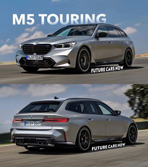 Nicolás Cavero on Instagram: "2024 BMW M5 Touring. — The mighty variant of the M5 is making a comeback, although this time being a hybrid and without the V10. — #bmw #bmwm #bmwm5 #m5competition #m5touring #bmwg90 #bmwg60 #m5g90 #g99 #bmwg99 #e61 #m5e60 ." Bmw M5 Touring, M8 Bmw, Bmw Touring, Bmw Girl, Bmw Wagon, Bmw Wallpapers, Bmw E60, Bmw I8, Mens Winter