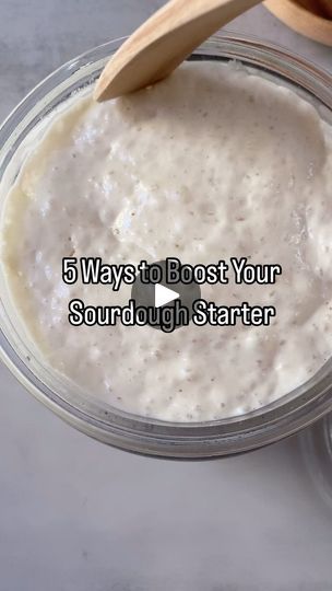 15K views · 891 reactions | “How do I get my sourdough starter to look like yours?” - a common question I get asked online and in my sourdough classes. 

Let me start (pun intended) by saying, my sourdough starter hasn’t always been active, thick and healthy. It has definitely had its moments and still does!

If your sourdough starter is feeling a little sluggish, here are some tips I’ve used for strengthening my sourdough starter and getting it to consistently double in size again:

Tip 1: stir your starter between feedings. 

Tip 2: feed your sourdough starter a little bit of “superfood” a.k.a. rye flour. Simply replace 1/2 of your normal flour with rye flour for 2-3 days until your starter begins perking up a bit, then go back to your regular flour. 

Tip 3: keep your starter in a warm Sourdough Recipes With Active Starter, How To Know When Sourdough Starter Is Ready To Use, How Do You Know When Your Sourdough Starter Is Ready, How To Keep Sourdough Starter Alive, 100% Hydration Sourdough Starter, How To Reactivate Sourdough Starter, Sourdough Bread Starter, Rye Flour, Yeast Bread