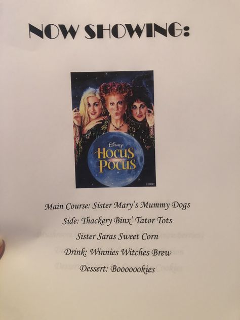 Dinner And A Movie Menu Disney Family, Movie Theme Night Ideas For Adults, Movie Night Envelope Ideas, Disney Dinner And Movie Night Envelopes, Movie Night Menu Ideas, Halloween Dinner And Movie Night, Halloween Dinner And A Movie, Movie Themed Dinner, Disney Dinner And Movie Night