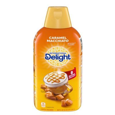 Caramel Macchiato Coffee Creamer, Macchiato Coffee, Nestle Coffee Mate, Nestle Coffee, Vanilla Coffee Creamer, French Vanilla Coffee, Farm Fresh Milk, Peanut Butter Oreo, Coffee Creamers