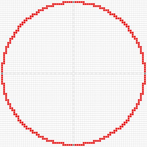 Minecraft Circle Chart, Minecraft Circle, Pixel Circle, Minecraft Circles, Minecraft Construction, Minecraft Designs, Minecraft, Design