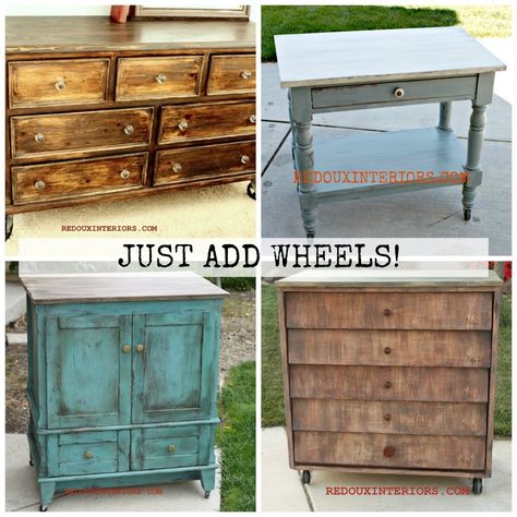 Antiquing Furniture Diy, Furniture Rehab, White Laminate, Redo Furniture, Refinishing Furniture, Rustic Furniture, Coastal Decor, Furniture Makeover, Painted Furniture