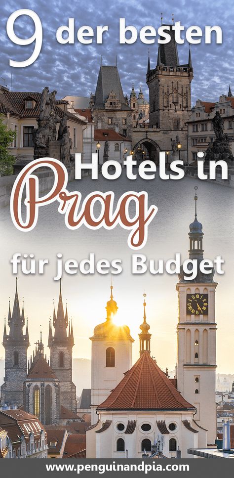 9 der besten Hotels in Prag, Tschechien, für jedes Budget Best Beaches In Europe, Czech Republic Travel, Prague Hotels, European Travel Tips, Stunning Hotels, Dream Hotels, Backpacking Europe, City Trip, European Travel