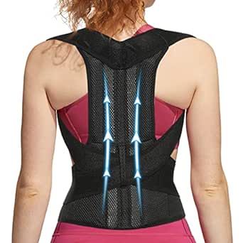 Back Brace for Women Men Adjustable Posture Corrector Improve Posture Lumbar Support Shoulder Lower Upper Back Pain Relief Back Corrector, Posture Corrector For Men, Posture Corrector For Women, Posture Brace, Back Posture Corrector, Shoulder Brace, Back Brace, Upper Back Pain, Lower Back Pain Relief