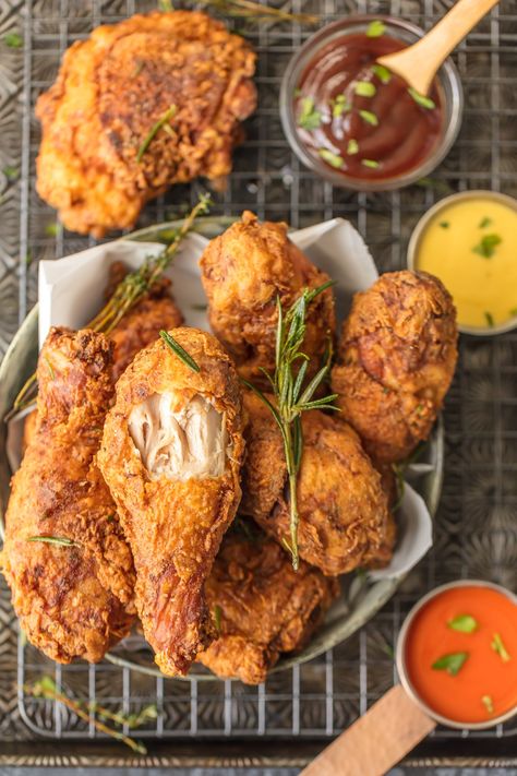 Buttermilk Fried Chicken Recipe, Best Fried Chicken Recipe, Make Buttermilk, Perfect Fried Chicken, How To Make Buttermilk, The Cookie Rookie, Cookie Rookie, Buttermilk Chicken, Fried Chicken Recipe