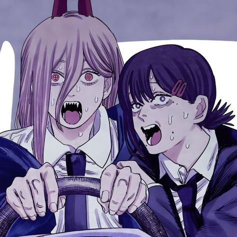 power kobeni matching icon Kobeni Icon Colored, Chainsawman Official Art, Kobeni Official Art, Power Colored Manga, Csm Official Art, Kobeni And Power, Power And Kobeni, Csm Icons, Power Manga