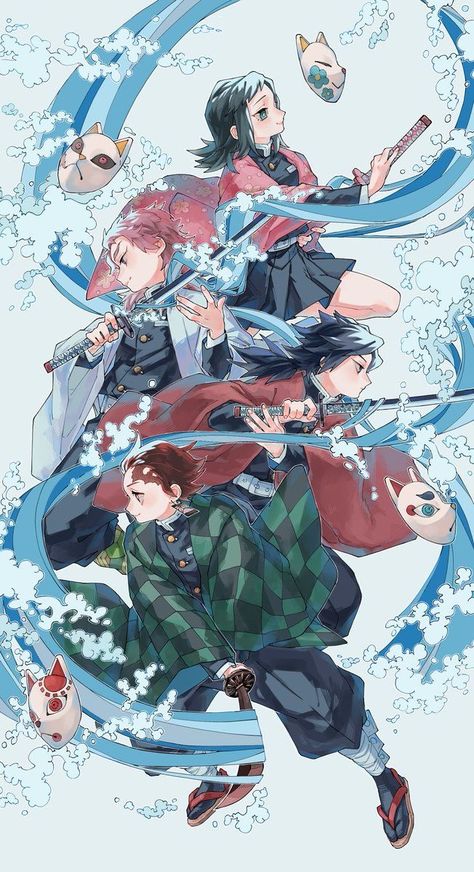 Water Breathing, Demon Slayer Art, Dragon Slayer, Cool Anime Pictures, Cute Anime Wallpaper, Anime Character Drawing, Anime Angel, Anime Wallpapers, Demon Slayer Kimetsu No Yaiba