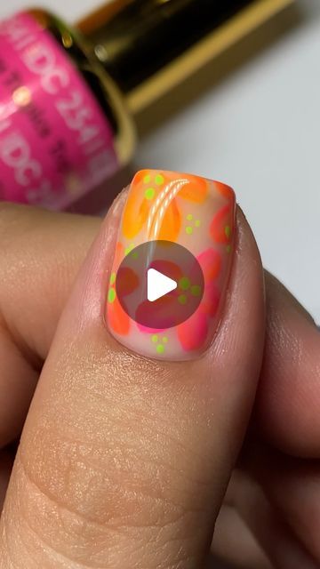 Dry Brush, Gel Polish Colors, Floral Nails, Dry Brushing, Square Nails, Trendy Nails, Natural Nails, 3d Design, You Tried