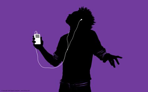 iPod Ipod Silhouette, Ipod Ad, Ipod Aesthetic, Frutiger Metro, Music Photoshoot, 2000s Art, Roman Candle, 2013 Swag Era, Graphic Design Images