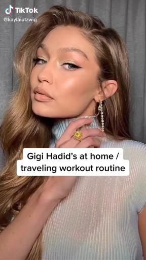 Pin on Fitness Gigi Hadid Workout, Workouts For Teens, Summer Body Workouts, At Home Workout, Full Body Gym Workout, Celebrity Workout, Body Workout Plan, Weight Workout Plan, Hip Workout