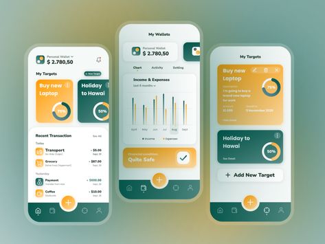 Financial App Design, Financial App Ui Design, Finance App Design, Finance App Ui Design, Budget Planner App, Ux Project, Financial Website, Budgeting Apps, Personal Finance App