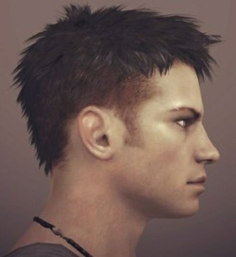 Dante Dmc, Rocker Boy, Dante Devil May Cry, Dmc 5, Hair Inspiration Short, Body Reference Poses, Boys Haircuts, Devil May Cry, Boy Hairstyles