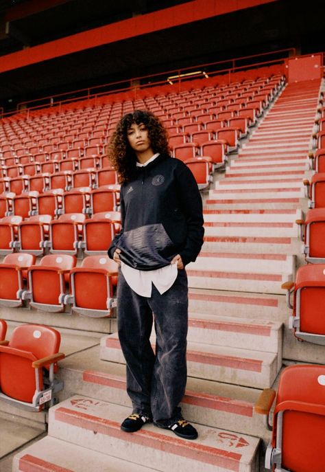 Union Berlin Partner With Streetwear Label Iriedaily For Fourth Shirt & Collection - SoccerBible Athleisure Editorial, Soccer Shoot, Sport Editorial, Sports Campaign, Pride Fashion, Sports Fashion Editorial, Youth Work, Union Berlin, Soccer Outfits