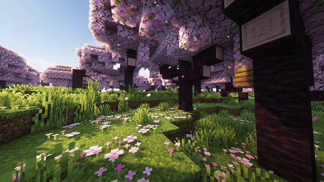 Minecraft Wallpaper For Pc, Minecraft Wallpaper 4k Desktop, Minecraft Loading Screen, Minecraft Laptop Wallpaper, Minecraft Pc Wallpaper, Blossom Video, Minecraft Flowers, Minecraft Background, Minecraft Cherry Blossom