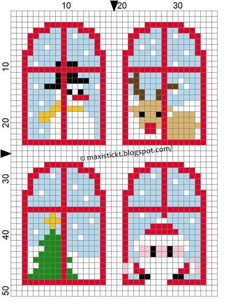 Pixel Art Noel, Character Blankets, Diy Perler Bead Crafts, Xmas Cross Stitch, Pixel Crochet, Pola Kristik, Christmas Knitting Patterns, Pola Sulam, Mini Cross Stitch