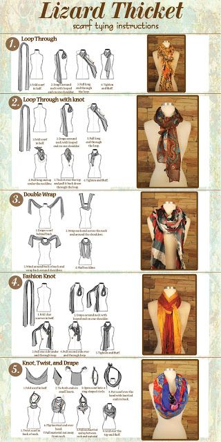 Lizard Thicket: Tons of New Scarves Just Arrived at Lizard Thicket... How To Tie Scarves, Tie Scarves, Ways To Tie Scarves, Scarf Knots, Mode Tips, Ways To Wear A Scarf, How To Wear A Scarf, Tie Scarf, Scarf Tying