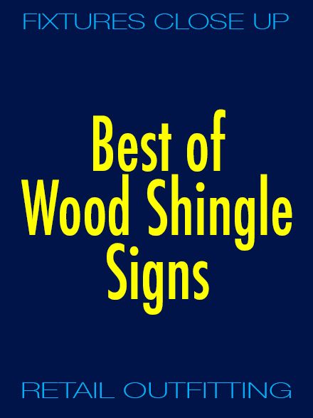 Far too often FixturesCloseUp reports contain too many links and too many choices for the casual reader. Not today’s post, reporting on Wood Shingles as Sign Substrate. A cheap material available a… Display Hooks, Scarves Store, Scarf Display, Display Retail, Wood Shingles, Point Of Purchase, Store Fixtures, Retail Display, Visual Merchandising