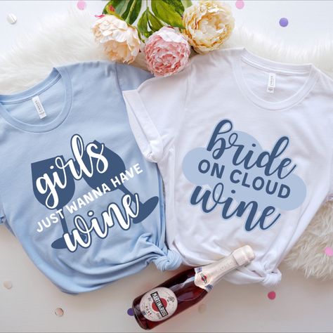 If you're looking for On Cloud 9 bachelorette shirts or a Bride On Cloud Wine shirt, these super cute On Cloud Wine bachelorette party tees are perfect! These ultra soft Wine Bachelorette Party shirts are perfect for winery bachelorette parties or any bachelorette celebrating with wine for the Bride On Cloud Nine! --- On Cloud Wine Bachelorette Party Shirts, On Cloud 9 Bachelorette Party Shirts, Wine Bachelorette Party Shirts, Winery Bachelorette Party Shirts, On Cloud Wine Bachelorette Shirts Cloud Wine Bachelorette, On Cloud Wine Bachelorette, On Cloud 9 Bachelorette Party, Cloud 9 Bachelorette Party, On Cloud 9 Bachelorette, Bachelorette Party Shirts Wine, Winery Bachelorette Party, Wine Bachelorette Party Shirts, Winery Bachelorette