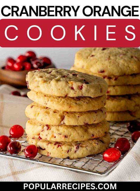 Cranberry orange cookies are a delightful treat that combines the tartness of fresh cranberries with the citrus flavors of orange.  These orange icebox cookies with cranberries are perfect during the holiday season. Cookies With Cranberries, Cranberry Orange Cookies, Icebox Cookies, Orange Cookies, Orange Cranberry, Photography Group, Cranberry Cookies, Holiday Eating, Sweet Recipes Desserts