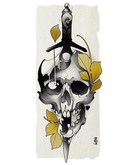 Neo Traditional Art, Starověký Egypt, Neo Tattoo, Wrist Tattoo Designs, Wrist Tattoo Ideas, Traditional Tattoo Sleeve, Skulls Drawing, Traditional Tattoo Design, Skull Tattoo Design