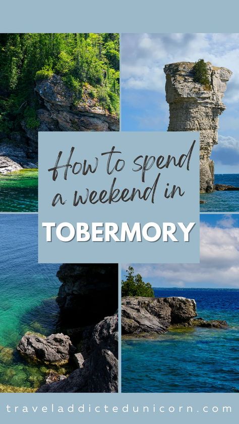 Tobermory Ontario, Flowerpot Island, Sunken Ships, Manitoulin Island, Ontario Travel, Harbor Town, Romantic Weekend Getaways, Adventure Travel Explore, Romantic Weekend