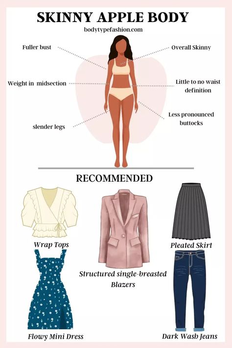 Dresses For Apple Body Shape, Apple Shaped Dresses, Apple Shape Body Outfits, Apple Shaped Outfits, Apple Body Shape Dresses, How To Dress An Apple Body Shape, Dress For Apple Shape Women, Clothes For Apple Shaped Women, Apple Body Type Outfits