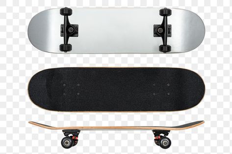 Skateboard Png, Board Skateboard, Sport Equipment, Free Design Resources, Sports Equipment, Free Image, Mockup, Skateboard, Bass