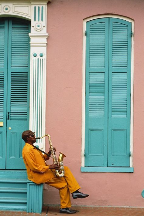 Saxophone Photography, Vintage Cuba, Nova Orleans, Louisiana Usa, Havana Nights, Band Photography, Havana Cuba, French Quarter, Jolie Photo