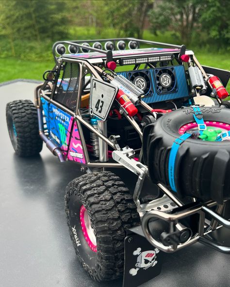 Traxxas UDR Rally Truck, Baja Truck, Rc Buggy, Rc Rock Crawler, Rc Cars And Trucks, Rock Crawler, Paint Schemes, Spacecraft, Rc Cars