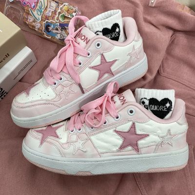 Home · KOSMUISHOE · Online Store Powered by Storenvy Harajuku Sneakers, Harajuku Pink, Pretty Sneakers, Dr Shoes, Preppy Shoes, Pretty Shoes Sneakers, Kawaii Shoes, Best Shoes For Men, Pink Star