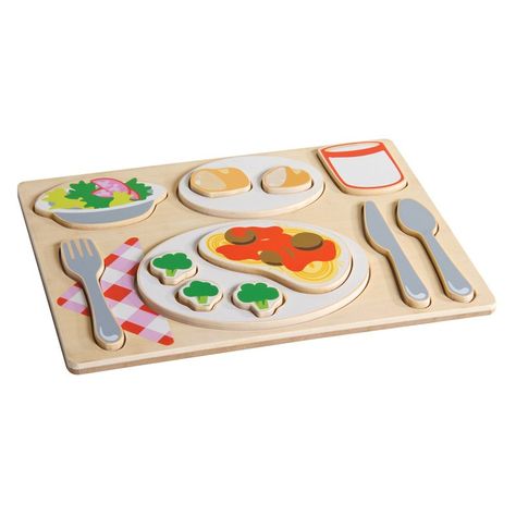 Have to have it. Guidecraft Sorting Food Tray Puzzle - Italian $23.99 Quiet Time Activities, Kids Play Kitchen, Wooden Playset, Play Kitchen Sets, Stacking Blocks, Food Tray, Learning Italian, Food Trays, Educational Toys For Kids