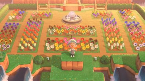 Animal Crossing Gardening, Animal Crossing Decoration Ideas, Water Entrance, Acnh Normcore, Acnh Farm, Acnh Island Designs, Farm Orchard, Animal Crossing Paths, Animal Crossing Island Ideas