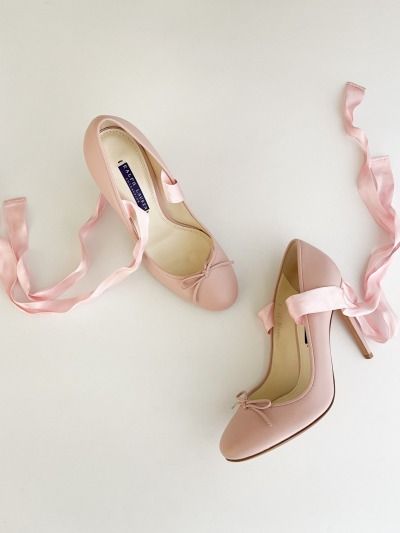 (2) Queue | Tumblr Ralph Lauren Resort, Manolo Blahnik Pink, Ankle Tie Heels, Ballet Heels, Ballerina Heels, Instyle Magazine, Pink Ballerina, Vogue Italia, Teen Vogue