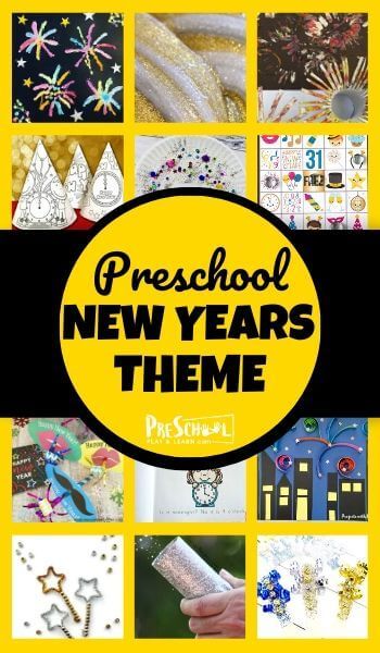 New Year’s Party For Toddlers, New Years Montessori Activities, Pre K Celebration Ideas, New Years Ideas Preschool, New Year’s Activities For Preschool, New Years Activities For Preschoolers, New Year Activity Preschool, New Years For Preschool, Preschool Happy New Year Activities