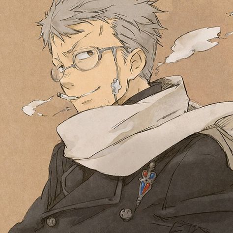 Shiro Fujimoto, rin and yukio's adoptive father Blue Exorcist Characters, Shiro Fujimoto, Blue Exorcist Rin, Blue Exorcist Anime, Exorcist Anime, Rin Okumura, Ao No Exorcist, The Exorcist, Anime Dad