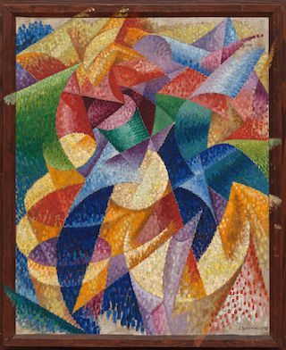 Futurist Painting, Gino Severini, Art Mini Toile, Futurism Art, Peggy Guggenheim, Jean Arp, Istoria Artei, Canvas Art Projects, Small Canvas Paintings