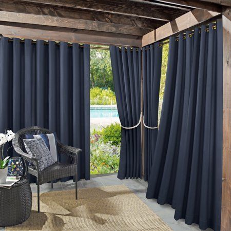 Embrace the beauty of the outdoors by incorporating nature-inspired elements into your indoor patio design. Choose curtains in earthy tones or botanical patterns to create a serene and inviting atmosphere. #IndoorPatio #PatioCurtains #OutdoorLiving #DIYHomeDecor #HomeDesign #CozyRetreat #NatureInspired #InteriorDesign #HomeImprovement #OutdoorStyle Curtains For Outdoor Patio, Outdoor Curtains For Patio, Sun Zero, Patio Curtains, Deck Patio, Outdoor Curtains, Outdoor Pergola, Grommet Curtains, Patio Porch