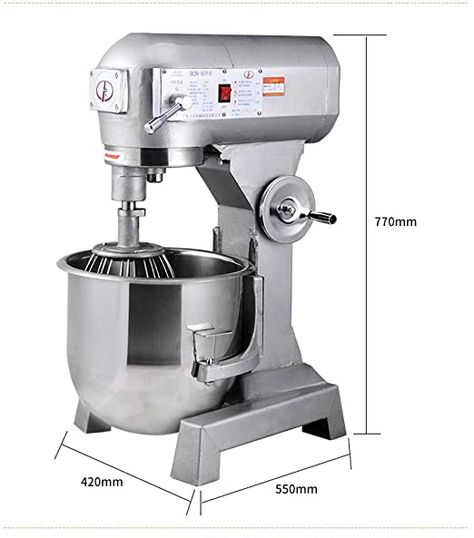 TZ Multi-function mixer/egg mixer/dough mixer/stirring machine for commercial use 20L flour mixing machine B20 (110V/60HZ, 20L) Dough Mixer Machine, Dough Machine, Egg Mixer, Dough Mixer, Kitchen Aid Mixer, Espresso Machine, Flour, Dough, Coffee Maker