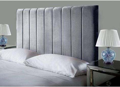 Soundproof Panels, Grey Headboard, Velvet Headboard, Divan Bed, Hotel Furniture, Bedroom Furniture Beds, Upholstered Headboard, Headboards, Affordable Luxury