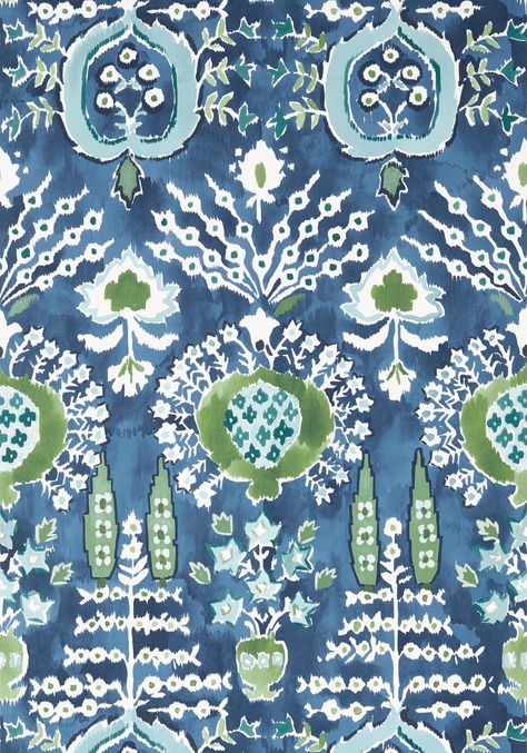 Mendoza Suzani Wallpaper, Suzani Prints, Suzani Textile, Large Print Wallpaper, Wallpaper Thibaut, Thibaut Wallpaper, Shibori Pattern, Wallpaper Stores, Go Wallpaper