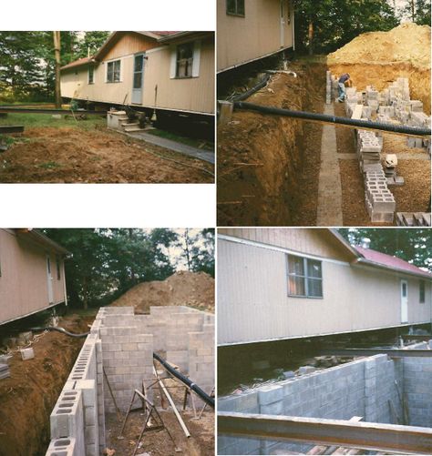 Mobile Home Basement Addition, Doublewide Makeover, Manufacturer Homes, Mobile Home Addition, Mobile Home Redo, Mobile Home Bathrooms, Manufactured Homes Floor Plans, Prefab Barns, Mobile Home Repair