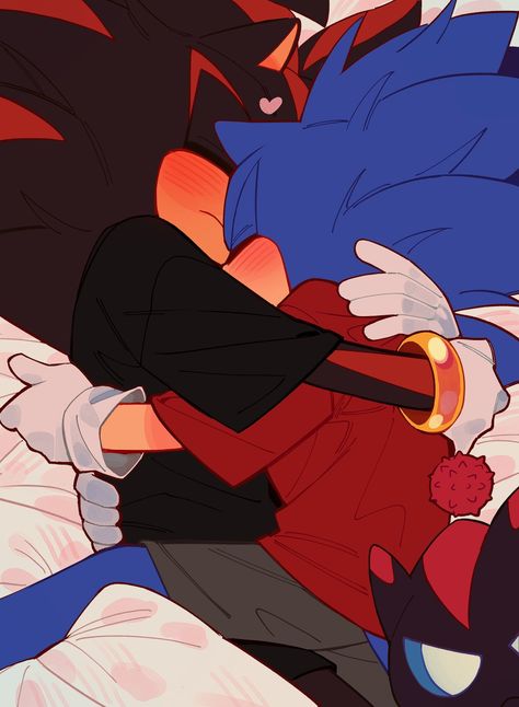 My gay hedgehogs Sonic X Shadow Fanart, Shadow Sonic, Sonic Heroes, Sleepy Time, Sonic Funny, Sonic Fan Characters, Sonic Franchise, Hedgehog Art, Smart Auto