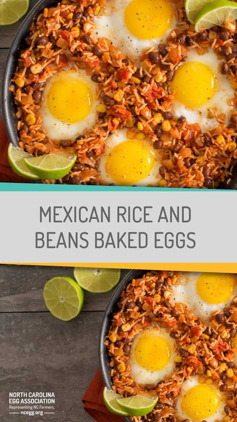 Rice Beans And Eggs, Eggs And Rice Breakfast, Eggs Rice And Beans Breakfast, Mexican Rice With Corn And Black Beans, Eggs And Baked Beans Breakfast, Chicken Rice Bowls Mexican Black Beans, Mexican Eggs And Beans, Spanish Baked Rice With Chorizo And Chickpeas, Mexican Rice And Beans