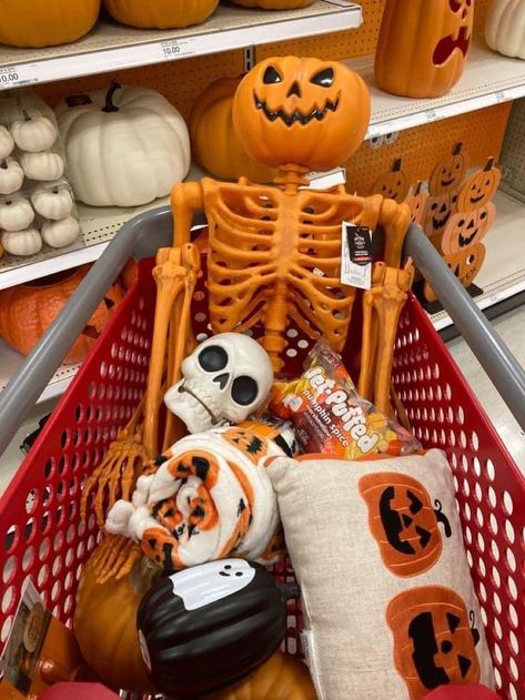 Halloween 2024 Decoration, Target Cart, Target Halloween Decor, Halloween Target, Fall Target, Halloween Breakfast, Target Halloween, Halloween Bedroom, Halloween Facts